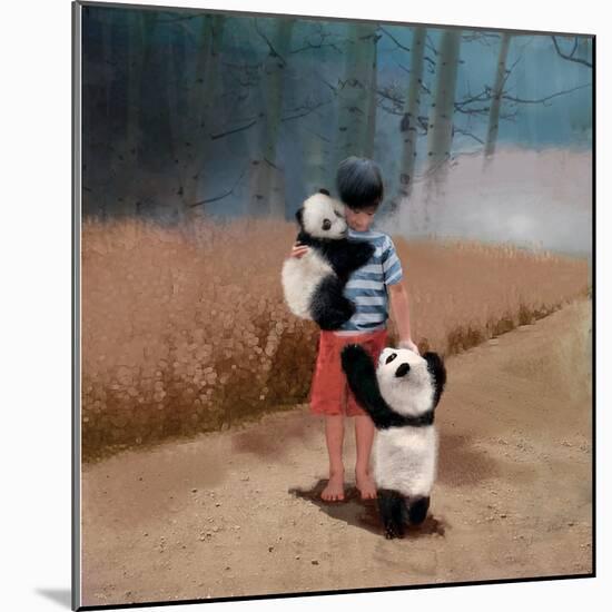 Panda Friends-Nancy Tillman-Mounted Art Print