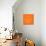 Panda on Orange-Lisa Kroll-Art Print displayed on a wall