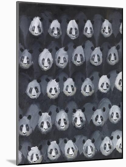 Panda Play, 2016-Holly Frean-Mounted Giclee Print