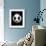 Panda Rocks-Robert Farkas-Framed Art Print displayed on a wall