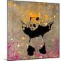 Panda with Guns-Banksy-Mounted Premium Giclee Print