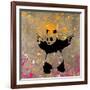 Panda with Guns-Banksy-Framed Giclee Print