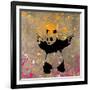 Panda with Guns-Banksy-Framed Giclee Print