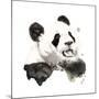 Panda-Philippe Debongnie-Mounted Art Print