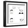 Panda-Reza Farazmand-Framed Art Print