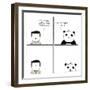 Panda-Reza Farazmand-Framed Art Print