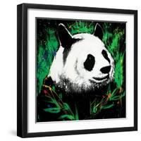 Panda-null-Framed Art Print