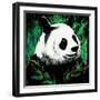 Panda-null-Framed Art Print