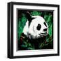 Panda-null-Framed Art Print