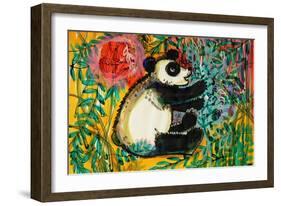 Panda-Brenda Brin Booker-Framed Giclee Print