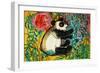 Panda-Brenda Brin Booker-Framed Giclee Print