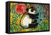 Panda-Brenda Brin Booker-Framed Stretched Canvas