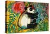 Panda-Brenda Brin Booker-Stretched Canvas