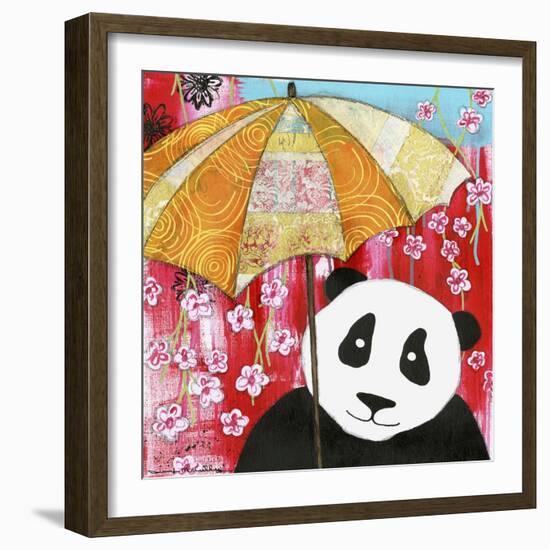 Panda-Jennifer McCully-Framed Giclee Print