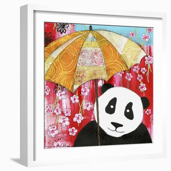 Panda-Jennifer McCully-Framed Giclee Print