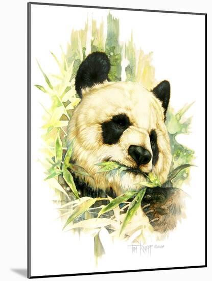 Panda-Tim Knepp-Mounted Giclee Print