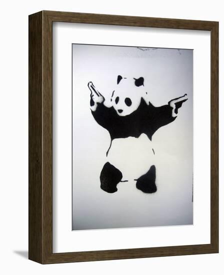 Pandamonium-null-Framed Art Print