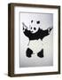 Pandamonium-Banksy-Framed Art Print