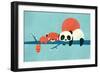 Pandas-Jay Fleck-Framed Art Print