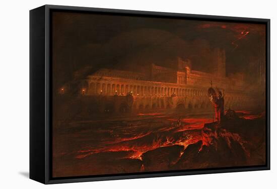 Pandemonium, 1841-John Martin-Framed Stretched Canvas