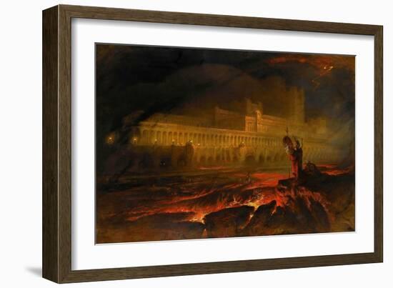 Pandemonium-John Martin-Framed Giclee Print