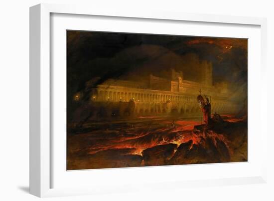 Pandemonium-John Martin-Framed Giclee Print