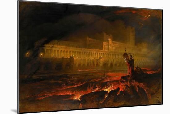 Pandemonium-John Martin-Mounted Giclee Print