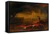 Pandemonium-John Martin-Framed Stretched Canvas