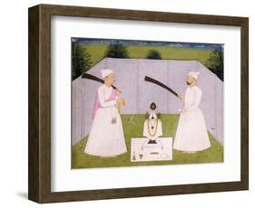 Pandits Attending Balwant Singh's Personal Shrine, C. 1750-null-Framed Giclee Print