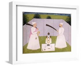 Pandits Attending Balwant Singh's Personal Shrine, C. 1750-null-Framed Giclee Print