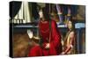 Pandolfo IV Malatesta and Carlo Malatesta-Domenico Ghirlandaio-Stretched Canvas
