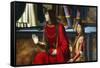 Pandolfo IV Malatesta and Carlo Malatesta-Domenico Ghirlandaio-Framed Stretched Canvas