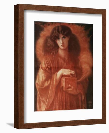 Pandora, 1869-Dante Gabriel Rossetti-Framed Giclee Print