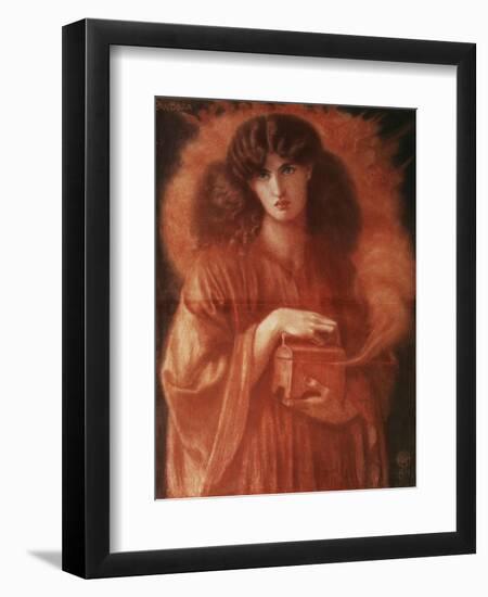 Pandora, 1869-Dante Gabriel Rossetti-Framed Giclee Print