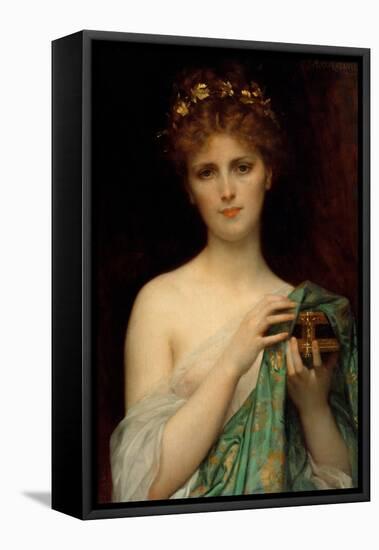 Pandora, 1873-Alexandre Cabanel-Framed Stretched Canvas