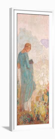 Pandora, 1910-12-Odilon Redon-Framed Art Print