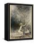 Pandora and Her Box-Arthur Rackham-Framed Stretched Canvas