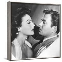 PANDORA AND THE FLYING DUTCHMAN, 1952 directed by ALBERT LEWIN Ava Gardner / James Mason (b/w photo-null-Framed Photo