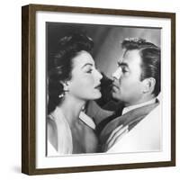 PANDORA AND THE FLYING DUTCHMAN, 1952 directed by ALBERT LEWIN Ava Gardner / James Mason (b/w photo-null-Framed Photo