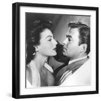 PANDORA AND THE FLYING DUTCHMAN, 1952 directed by ALBERT LEWIN Ava Gardner / James Mason (b/w photo-null-Framed Photo