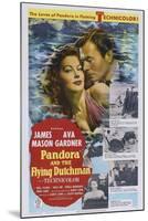 Pandora and the Flying Dutchman, from Left: Ava Gardner, James Mason, 1951-null-Mounted Art Print