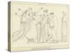 Pandora Attired-John Flaxman-Stretched Canvas