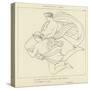 Pandora Brought to Earth-John Flaxman-Stretched Canvas