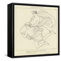 Pandora Brought to Earth-John Flaxman-Framed Stretched Canvas