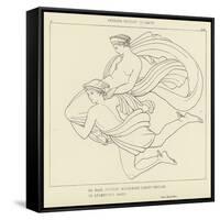 Pandora Brought to Earth-John Flaxman-Framed Stretched Canvas