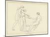 Pandora Brought to Epimetheus-John Flaxman-Mounted Giclee Print