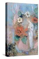 Pandora, C1860-1916-Odilon Redon-Stretched Canvas