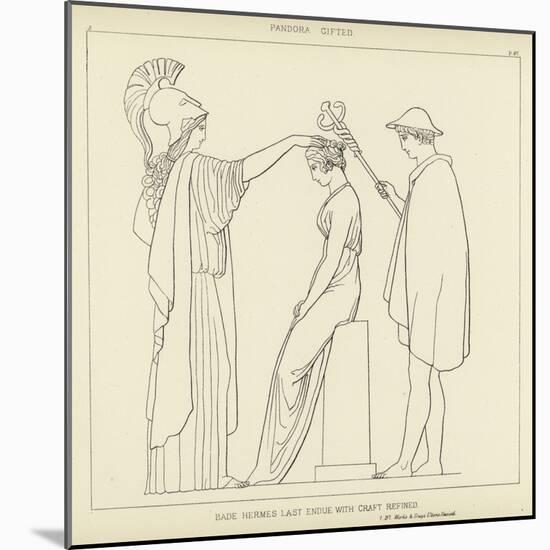 Pandora Gifted-John Flaxman-Mounted Giclee Print