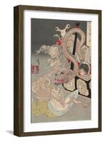 Pandora's Box, 1880S-Tsukioka Yoshitoshi-Framed Giclee Print