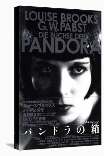 Pandora's Box, Japanese Movie Poster, 1928-null-Stretched Canvas
